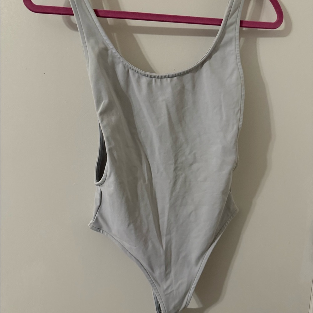 Lola Soft Gray Women's Bodysuit